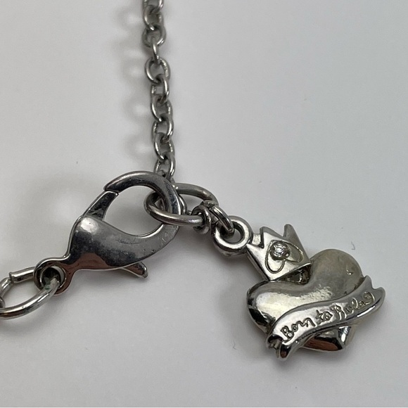 Born to Rule Pink Bow Eiffel Tower Necklace - Picture 9 of 13